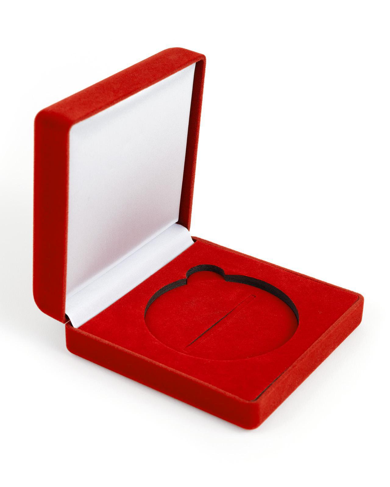Écrin en velours rouge