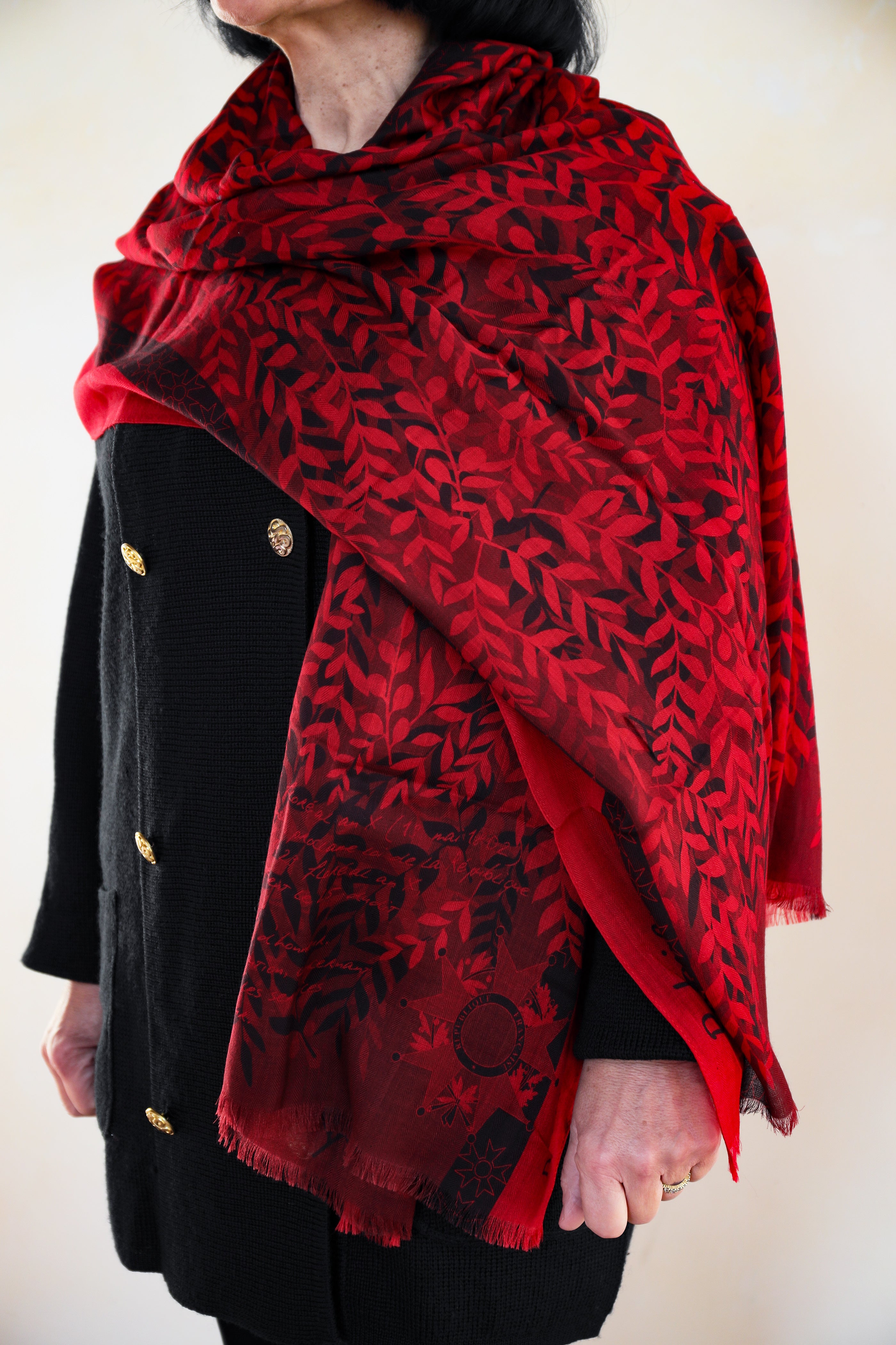 Étole 100% laine Petrusse