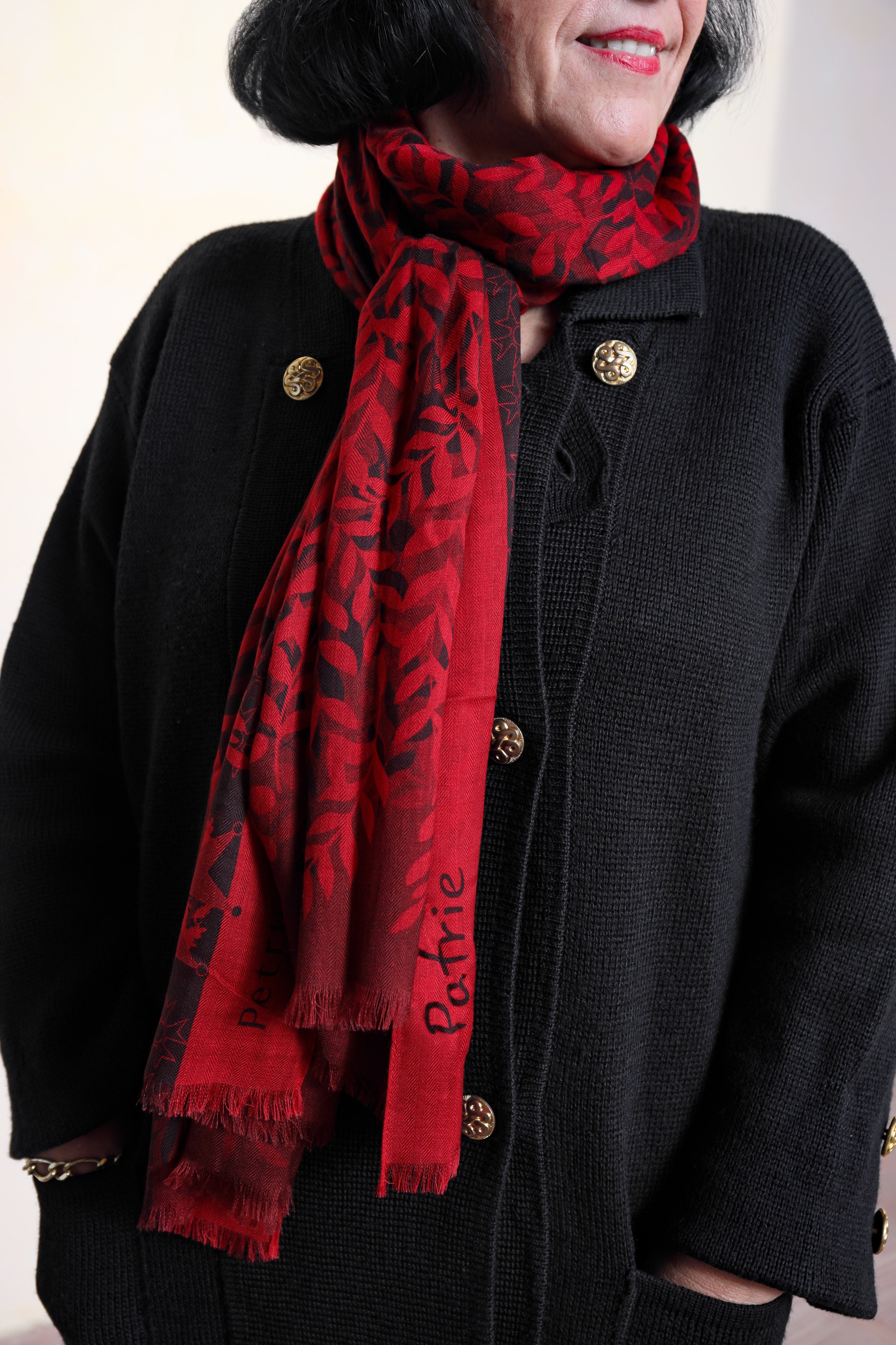 Étole 100% laine Petrusse