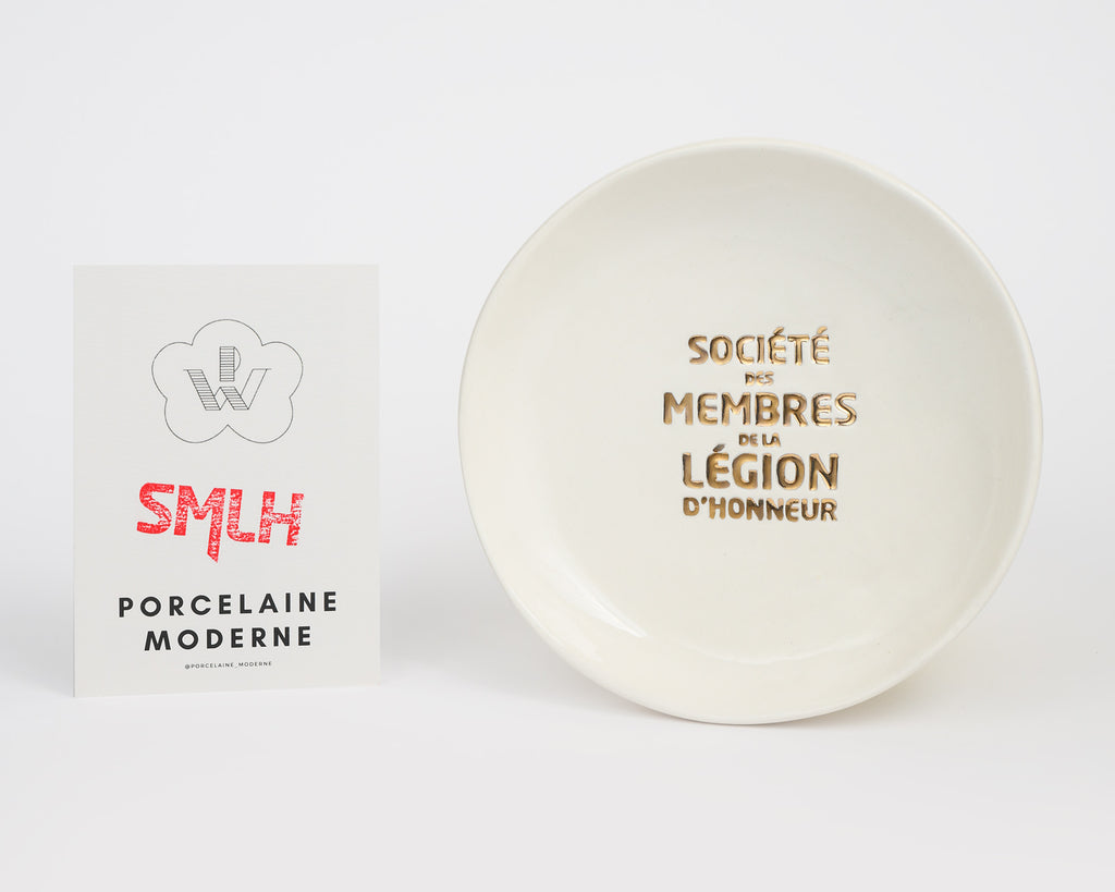 Vide-poche en porcelaine