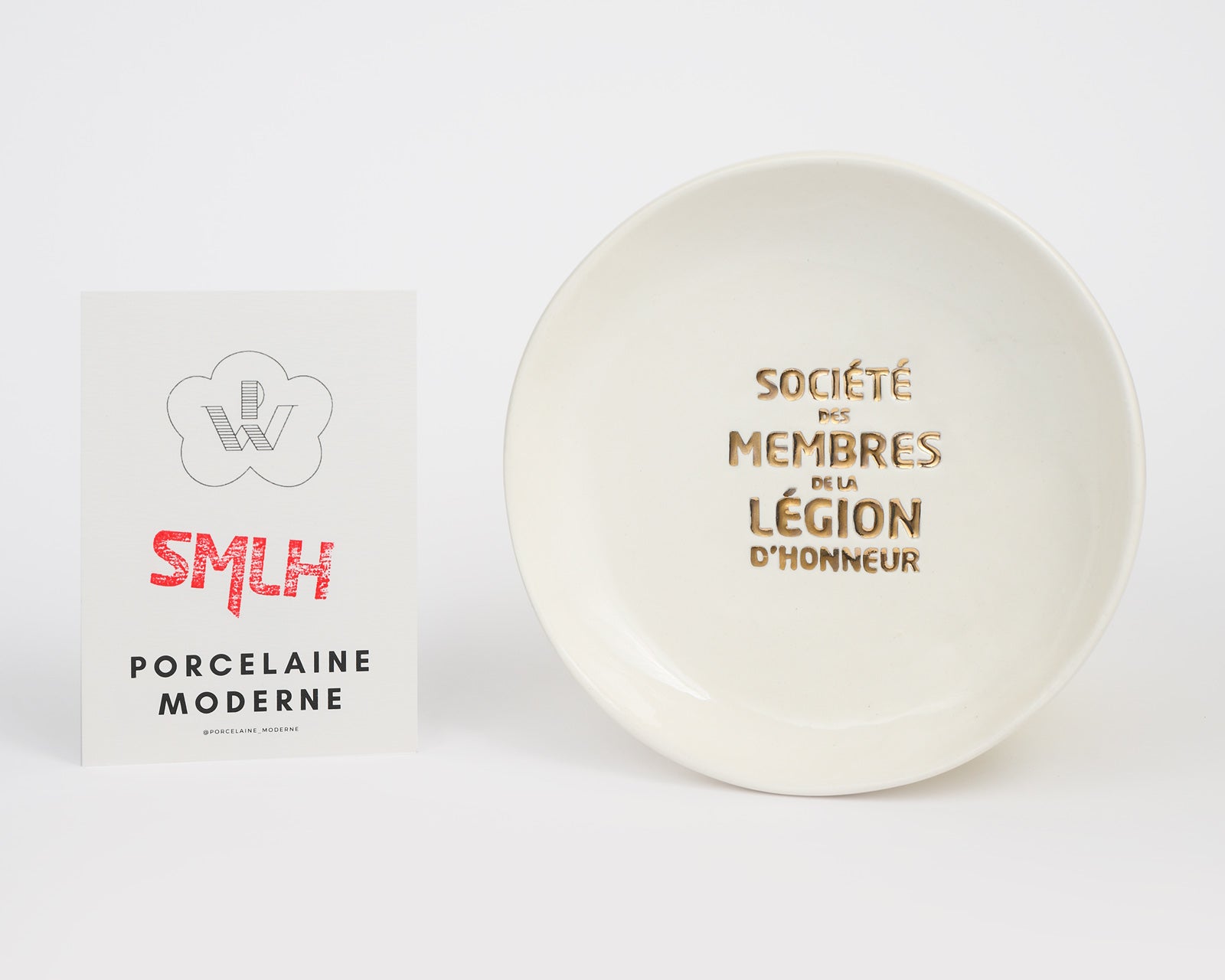 Vide-poche en porcelaine